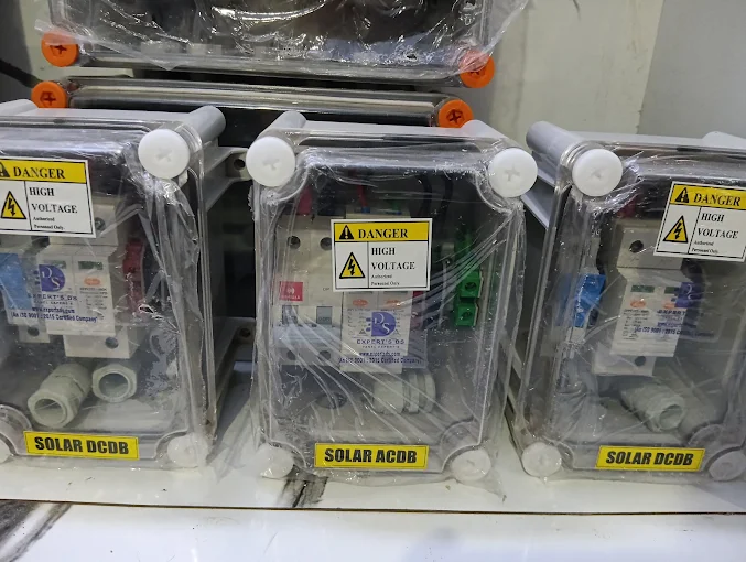 Solar DCDB (DC Distribution Box) view 2